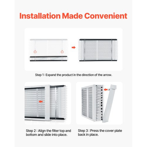 16 x 28 x 4 Furnace Filter MERV 11 HVAC Ac Filters12Month Electrostatic