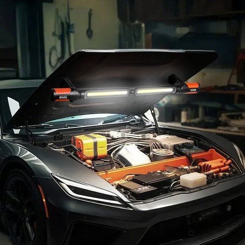 Underhood Work Light 1450LM 4400mAh Rechargeable Magnetic Bright LED