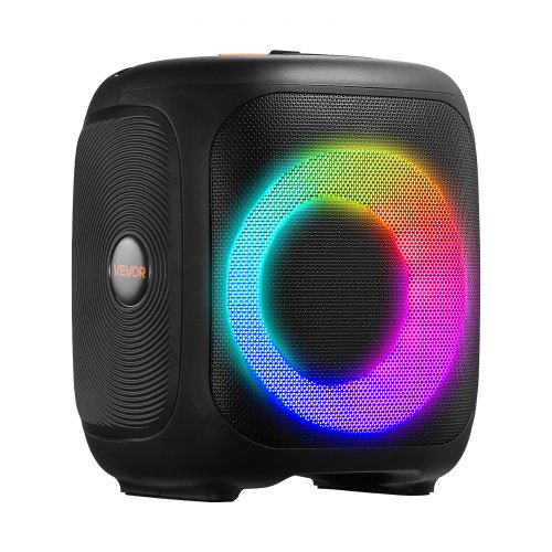 Karaoke Machine for Adults 15W 4inch Portable Bluetooth Speaker with 2