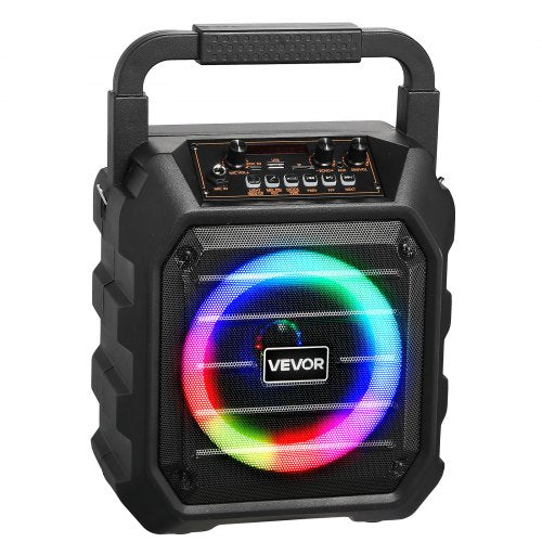 Karaoke Machine for Adults 20W 65inch Portable Bluetooth Speaker with 2
