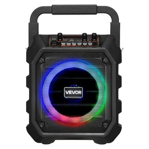 Karaoke Machine for Adults 20W 65inch Portable Bluetooth Speaker with 2