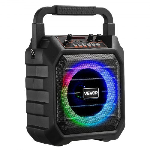 Karaoke Machine for Adults 20W 65inch Portable Bluetooth Speaker with 2