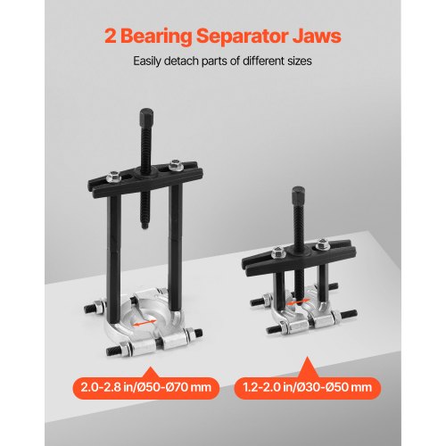 Bearing Puller Kit 14Piece 5 Ton Capacity Bearing Separator Pinion Wheel