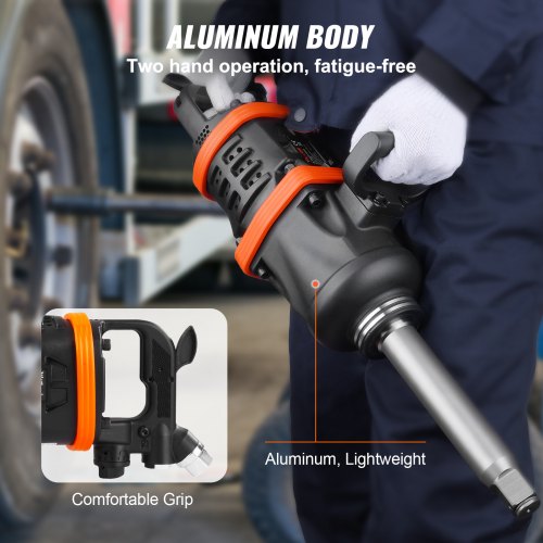 1 Inch Air Impact Wrench Up to 5175 ftlbs Beast Reverse Torque Output
