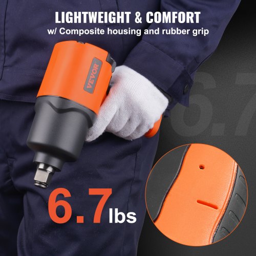 Air Impact Wrench 34Inch Drive Air Impact Gun Up to 1870ftlbs
