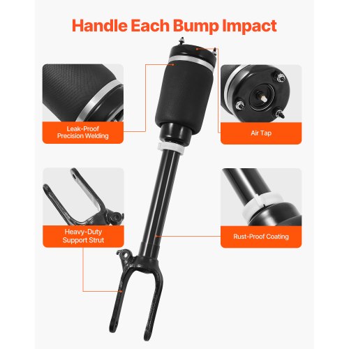 Front Air Suspension Struts Shock Absorbers Compatible With Mercedes Benz