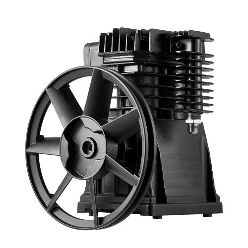 Air Compressor Pump Head 3HP 58CFM 90PSI Twin Cylinder Oil Lubricated