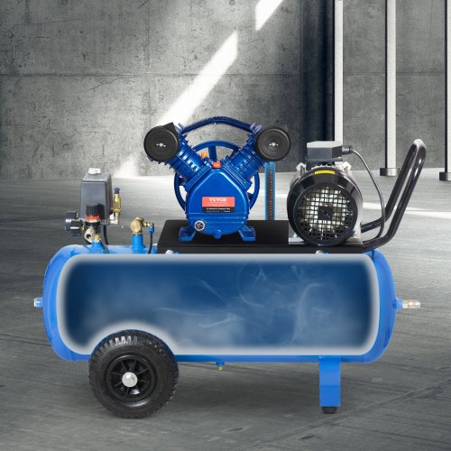 Air Compressor Pump Head 3HP 625CFM 90PSI Twin Cylinder Oil Lubricated