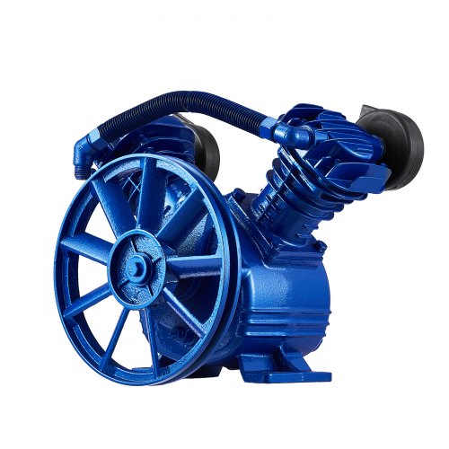 Air Compressor Pump Head 3HP 625CFM 90PSI Twin Cylinder Oil Lubricated