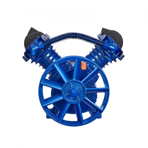 Air Compressor Pump Head 3HP 625CFM 90PSI Twin Cylinder Oil Lubricated