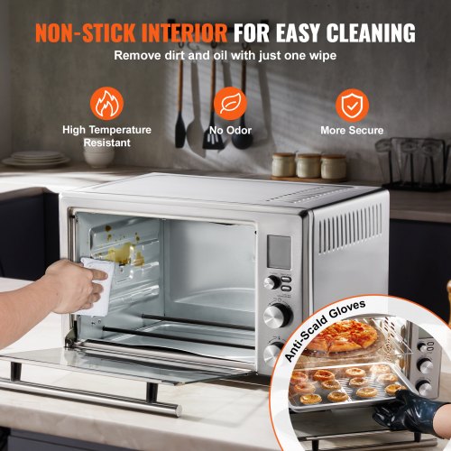 13IN1 Air Fryer Toaster Oven 28L296Qt Convection Oven 1800W 2Tier