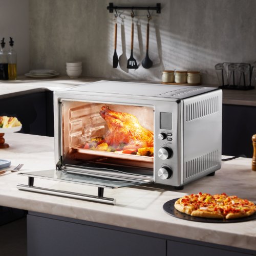 13IN1 Air Fryer Toaster Oven 28L296Qt Convection Oven 1800W 2Tier