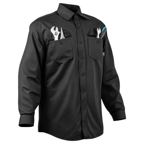 Flame Resistant Welding Jacket 7oz FR Shirts for Men Machine Washable