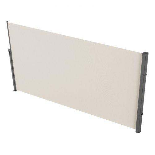 Retractable Side Awning 71x 138 Outdoor Privacy Screen 180g Polyester