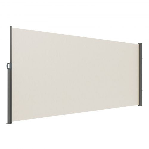 Retractable Side Awning 71x 138 Outdoor Privacy Screen 180g Polyester