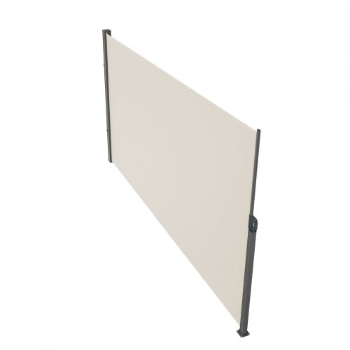 Retractable Side Awning 71x 138 Outdoor Privacy Screen 180g Polyester
