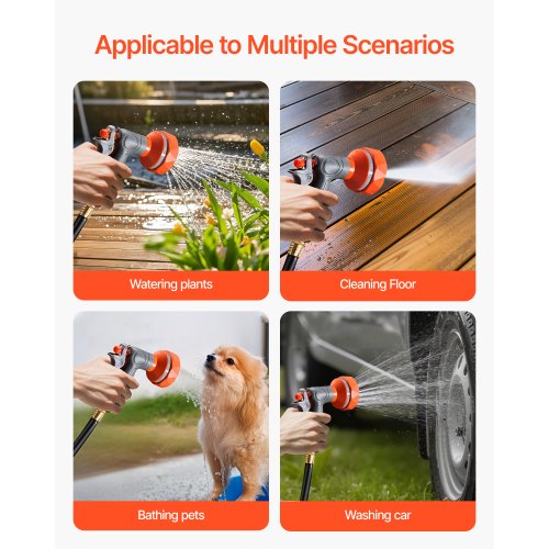 Retractable Garden Hose Reel 12 Inch x 65 ft Wall Mounted Hose Reel Heavy