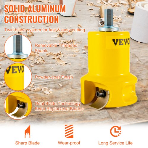 Tenon Cutter 1254mm 1538mm 2508mm Premium Aluminum Steel