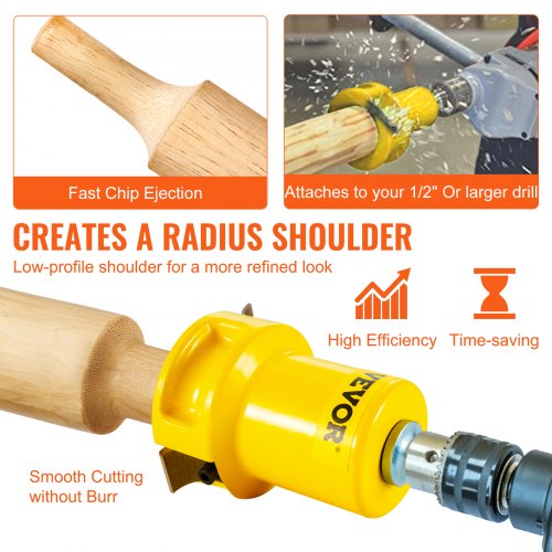 Tenon Cutter 1254mm 1538mm 2508mm Premium Aluminum Steel