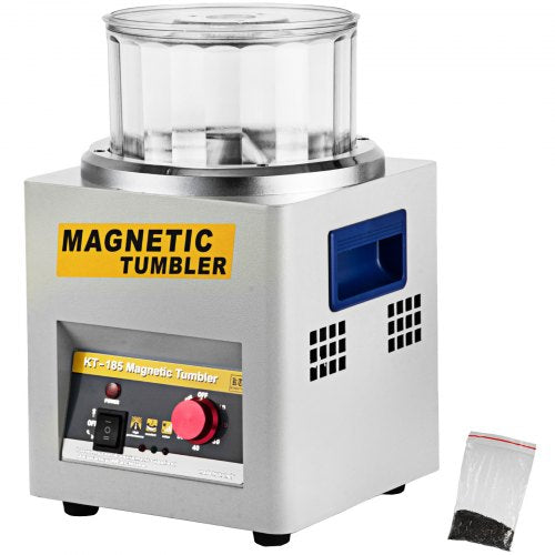 Magnetic Tumbler 180mm Jewelry Polisher Tumbler2000 RPM KT185 Jewelry