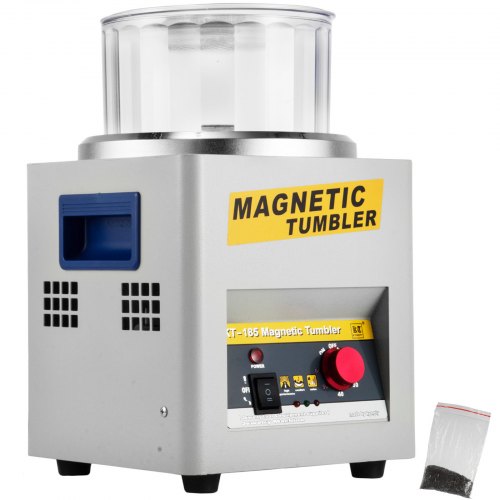 Magnetic Tumbler 180mm Jewelry Polisher Tumbler2000 RPM KT185 Jewelry