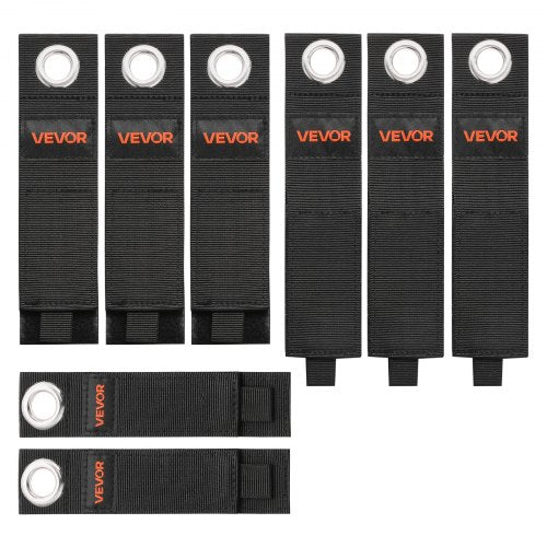 Extension Cord Straps 8Pack Cable Holder Organizer HeavyDuty Extension