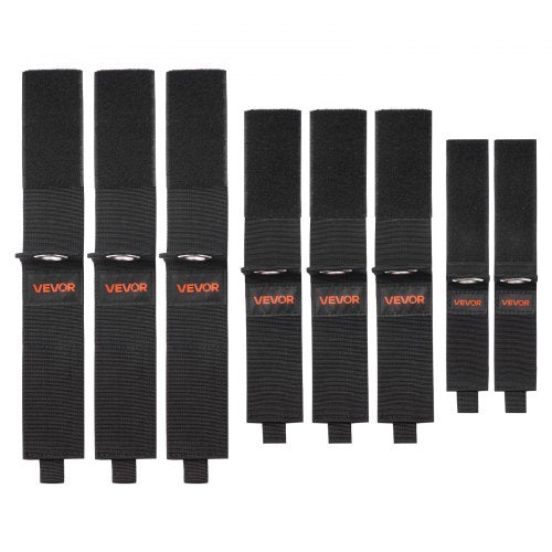 Extension Cord Straps 8Pack Cable Holder Organizer HeavyDuty Extension