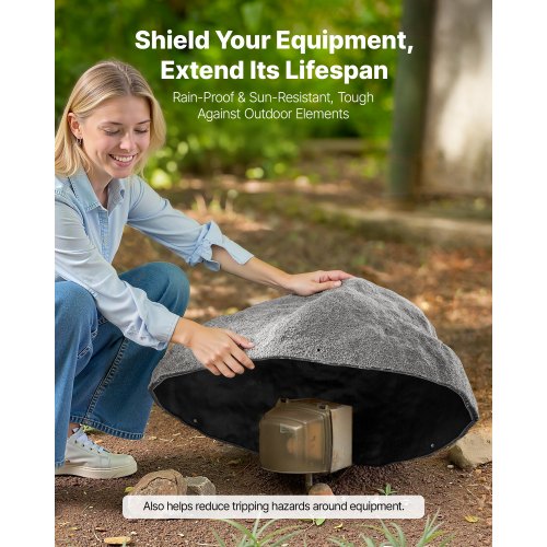 Faux Rock Cover Outdoor Fake Rock Well Pump Cover Realistic Natural 2