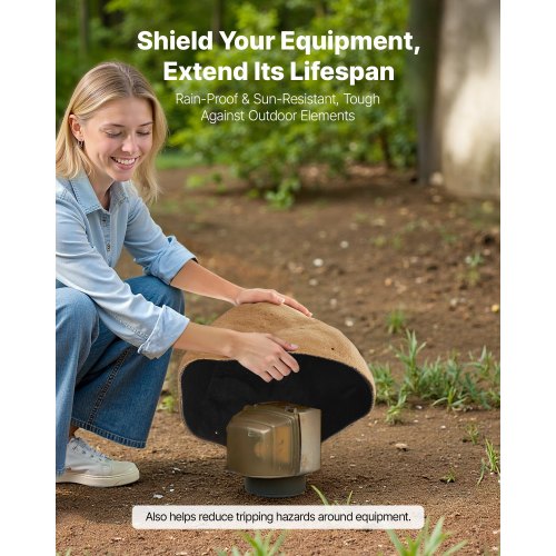 Faux Rock Cover Outdoor Fake Rock Well Pump Cover Realistic Natural 3