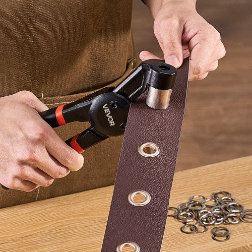 Grommet Tool Kit 500 PCS 14 Inch Metal Eyelets Grommets in Gold and Silver