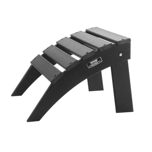 Adirondack Ottoman 187L x 197W x 13H Inch HDPE Plastic Folding Adirondack