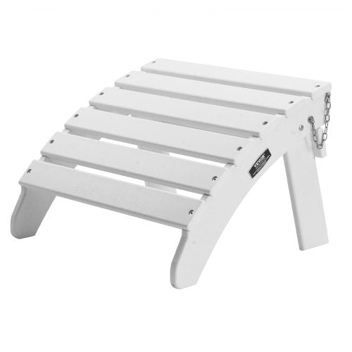Adirondack Ottoman 177L x 197W x 138H Inch HDPE Plastic Folding