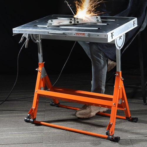 Welding Table 30 x 20 400lbs Load Capacity Steel Welding Workbench Table