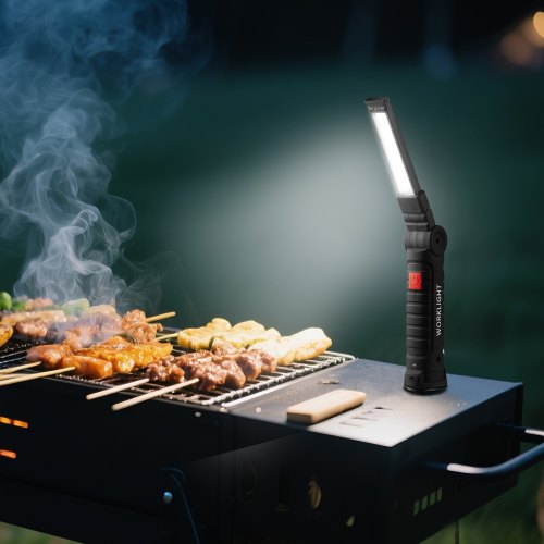 Rechargeable LED Work Light 1200 mAh Magnetic Mechanic Flashlight with Magnetic