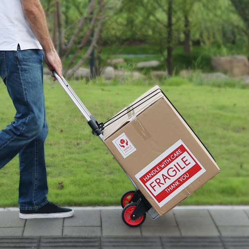 Folding Hand Truck and Dolly 176 lbs Capacity Aluminum Foldable Cart