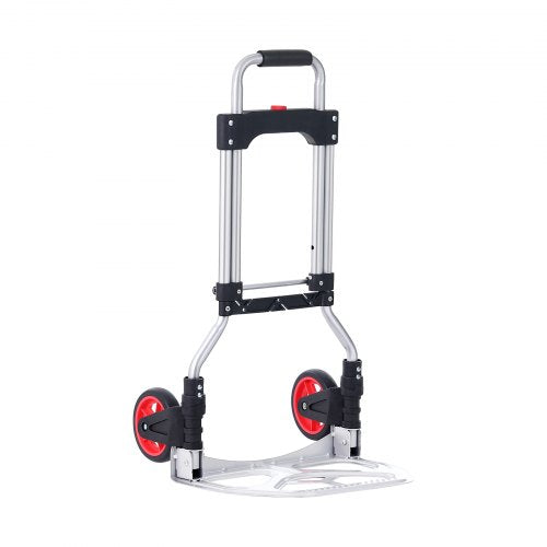 Folding Hand Truck and Dolly 176 lbs Capacity Aluminum Foldable Cart