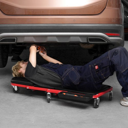36 in Foldable Z Garage Creeper Mechanic Creeper Stool 300 lbs Capacity