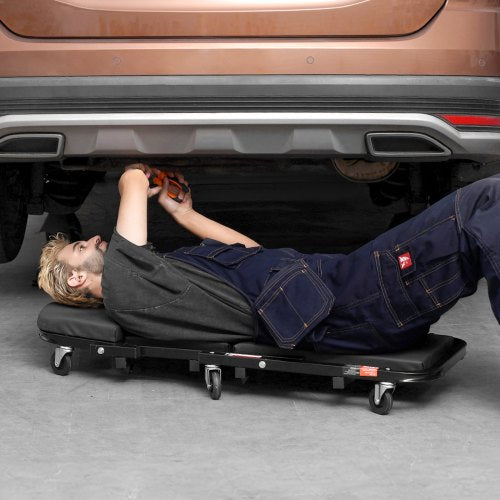 Foldable Z Garage Creeper 40 in 450 lbs Load Capacity Rolling Folding