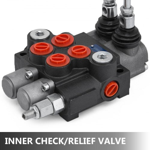 Hydraulic Valve 2 Spool Hydraulic Directional Control Valve 11gpm Hydraulic