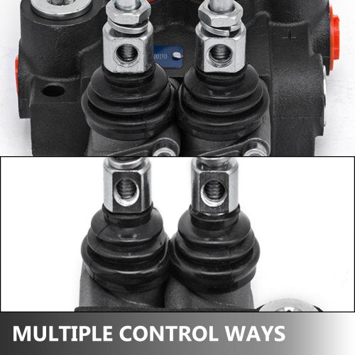 Hydraulic Valve 2 Spool Hydraulic Directional Control Valve 11gpm Hydraulic