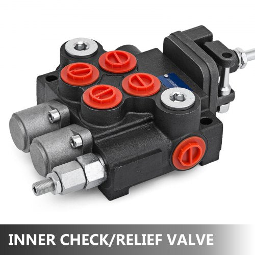 Hydraulic Valve 2 Spool Hydraulic Joystick Control Valve 11gpm Hydraulic
