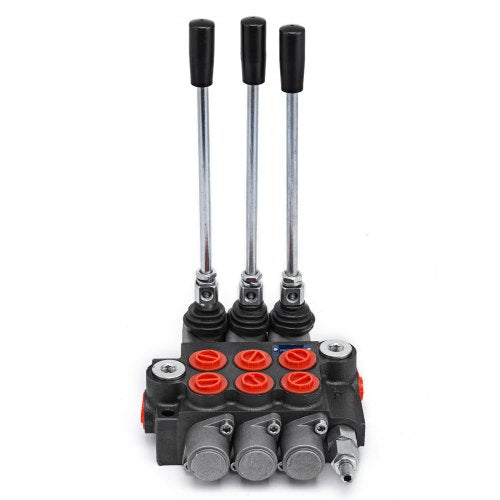 3 Spool Hydraulic Directional Control Valve Double Acting 11 GPM – 40L