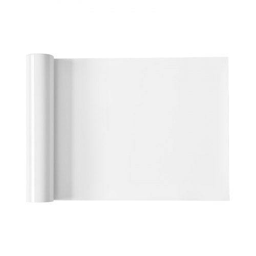 Heat Transfer Vinyl 12 in x 70 ft Glossy White HTV Iron on Vinyl Roll