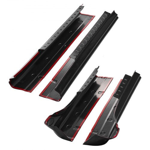 Rocker Panel Guard 4Piece Set Compatible with 20142018 Chevrolet