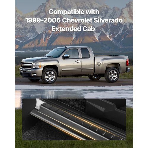 Rocker Panel Guard 4Piece Set Compatible with 19992006 Chevrolet