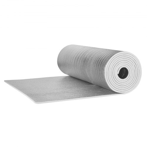 Double Reflective Insulation Roll Foam Core Radiant Barrier 15.1mm 48 in x