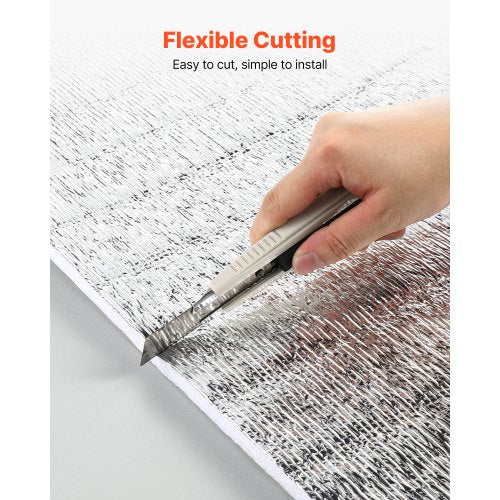 Reflective Insulation Roll 2 Car Garage Door Thermal Insulation Kit 6mm 24