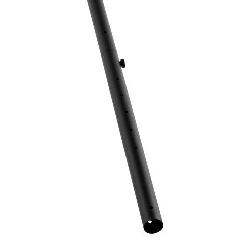 Portable Sign Post 5 ft Cast Iron Sign Post Holder with Hard Plastic Base