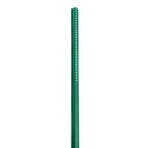 6FT UChannel Sign Post 4Pack Green Heavy Duty Steel Fixed Fence Post