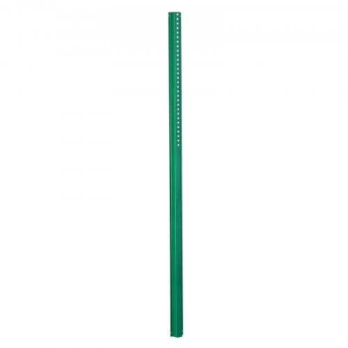 6FT UChannel Sign Post 4Pack Green Heavy Duty Steel Fixed Fence Post